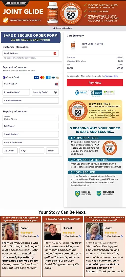 Joint Glide - order - page - image